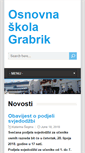 Mobile Screenshot of os-grabrik.hr